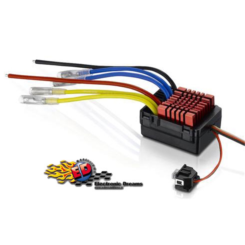Hobbywing QUICRUN WP-880-DUAL-BRUSHED 80/400A Waterproof 2