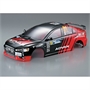 KillerBody Carrozzeria Mitshubishi Lancer Evo X con decals e accessori 190mm - KB48002