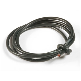 TQ Racing TQ13 cavo in silicone e conduttore in rame 13AWG NERO (cm 91,5) 1290 filamenti TQ Racing TQ13 cavo in silicone e conduttore in rame 13AWG NERO (cm 91,5) 1290 filamenti - TQ1331