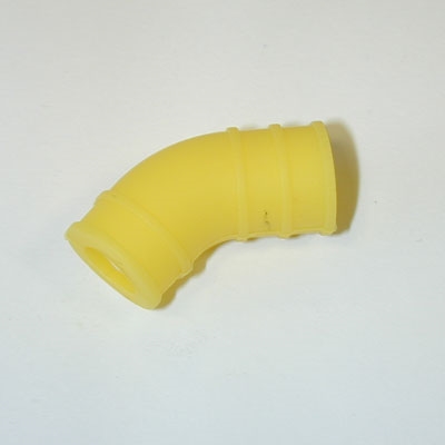 Raccordo Filtro aria 1/10 in silicone GIALLO - 119012Y