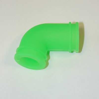 Raccordo Filtro aria 1/8 in silicone VERDE - 119011G