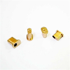 HK1 set A inserti centri rollio (4) in ottone HK1 set A inserti centri rollio (4) in ottone - HK509A-CO
