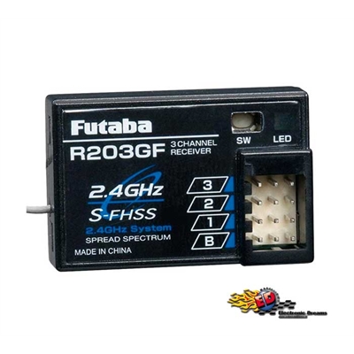 FUTABA R203GF ricevente 2.4ghz. FHSS - FU128