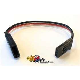 ED cavetto prolunga servo 100mm Futaba maschio femmina Gold 0.25mm ED cavetto prolunga servo 100mm Futaba maschio femmina Gold 0.25mm - ED-PF100