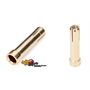 MonkeyKingRC connettori testa piatta 4/5x15mm battery plug (2) GOLD2 - MK2912