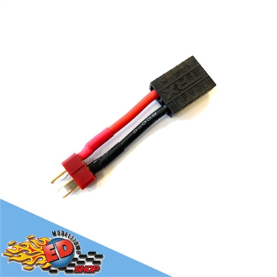 Cavetto adattatore tipo TRAXXAS a T-PLUG Femmina/Maschio - ED-TXX-TPLUG2