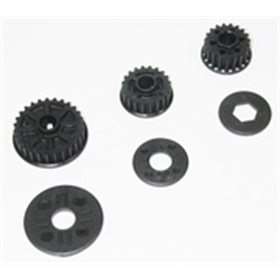 G4RS SET PULEGGE TRASMISSIONE IN PLASTICA 19T,20T,27T G4RS SET PULEGGE TRASMISSIONE IN PLASTICA 19T,20T,27T - 502321