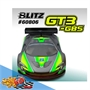 Blitz 1/8 GT carrozzeria GT3 GBS per modelli 1/8 Rally 1.0mm con alettone - TIT6080610
