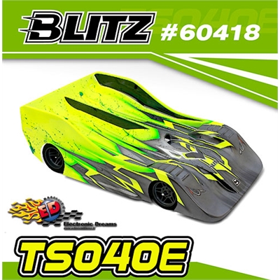 Blitz carrozzeria TS04E 1/8 On-Road Elettrico 0.7mm - TIT60418-07