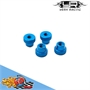 Yeah Racing dadi ruote per setup system in alluminio colore BLU - YT-0182BU