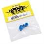 Yeah Racing dadi ruote per setup system in alluminio colore BLU2 - YT-0182BU