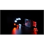 Yeah Racing Dark Drifter II Ultra Bright LED Set luci LED con cavo Flat4 - LK-0033
