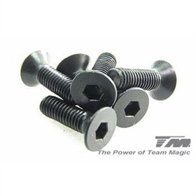 Viti a brugola testa svasata 3x10mm (6) Viti a brugola testa svasata 3x10mm (6) - 126310
