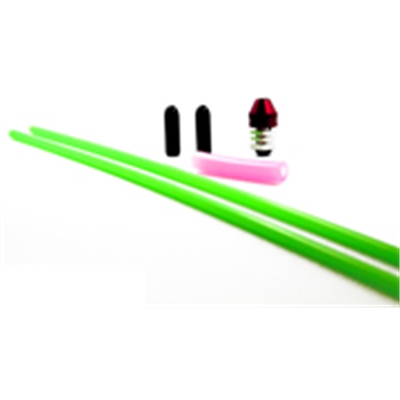 SUPPORTO ANTENNA IN ALLUMINIO + 2 ANTENNE VERDE - 111042G