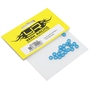 Yeah Racing Spessori in M3 in alluminio 1.5 mm BLU (20) - YA-0394LB