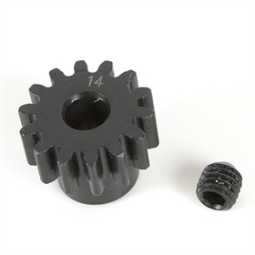 K-Factory pignone 14T M1 5mm in acciaio per elettrico K-Factory pignone 14T M1 5mm in acciaio per elettrico - K6602-14