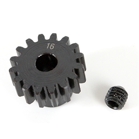 K-Factory pignone 16T M1 5mm in acciaio per elettrico K-Factory pignone 16T M1 5mm in acciaio per elettrico - K6602-16