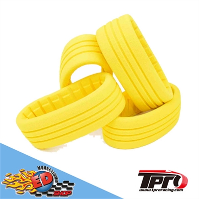 TPRO 1/8 Off-Road Inserti Pro-XR HARD (Gialli) (4) - TP1309I2