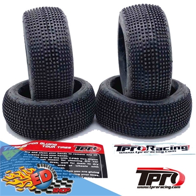 TPRO 1/8 OffRoad Racing Tire LOOPER - CLAY Super Soft C4 (4) - TP3309ZR01C4