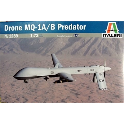 ITALERI AEREO DRONE MQ- 1B/ATB PREDATOR 1:72 - IT1289