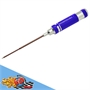 ARROWMAX cacciavite esagonale 1.5mm con Impugnatura in Alluminio VIOLA stelo da 120mm - AM-110115