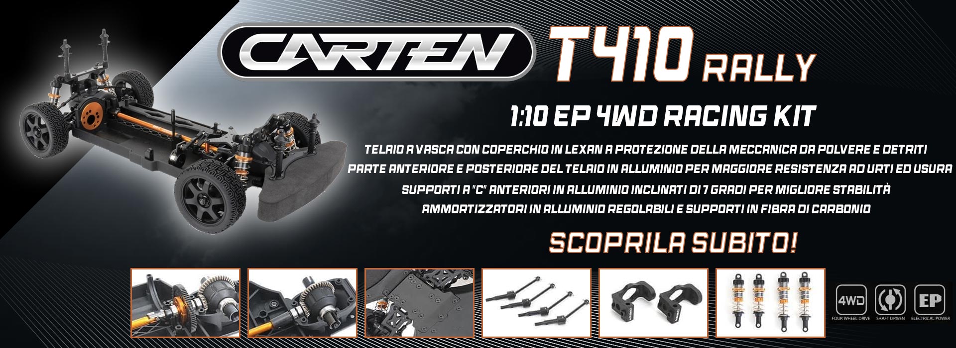 Automodello Carten T410 Rally Racing Kit